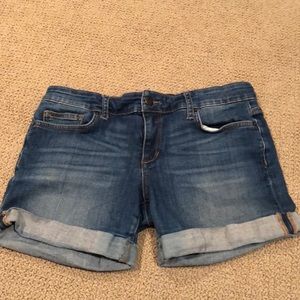 Joe’s Roll-up Jean shorts